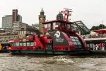 Bügeleiesen Elbmeile an den Landungsbrücken Hamburg 2-8-14.jpg