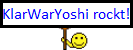 KlarWarYoshi rockt.png