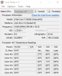 Core Temp 1.11 wakü eloop lüfter @1000 rpm neuer i7 5820k @ 4.2Ghz geköpft.png