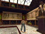 380218-tomb-raider-dos-screenshot-a-sculpture-in-the-pool-room.png