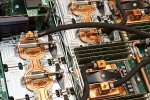 6 Nvidia Tesla V100 GPUs for the 4'608 Node @ Summit supercomputer.jpg