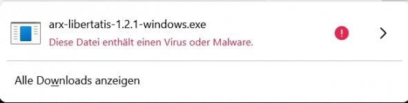 Arx Libertatis DL virus warning.jpg