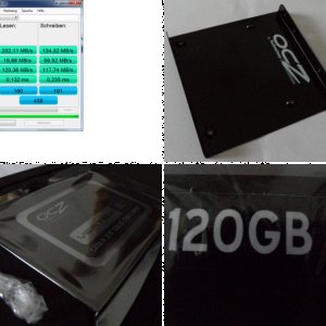 SSD: OCZ Vertex 2 120 GB