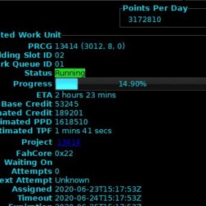 PPD only 5700xt Testlauf