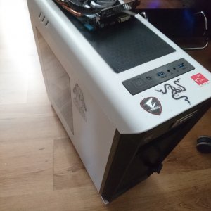 Erstes Case, da sollte ursprünglich alles reinpassen.