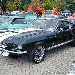 1967 Ford Shelby Mustang GT 500 f3q