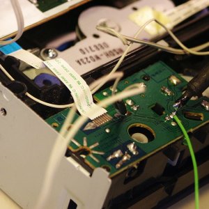 Optokoppler Eingang an DVD Lw LED Anlöten 2