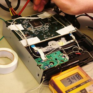 Probemessen am Stecker +3V