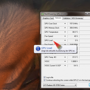 Furmark   GPU Z für zweite Karte