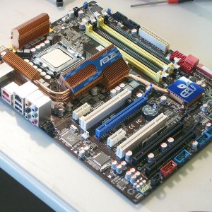 Mainboard ausgebaut