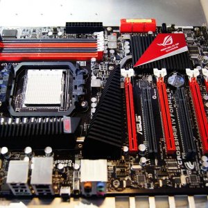 Mainboard aufgesetzt