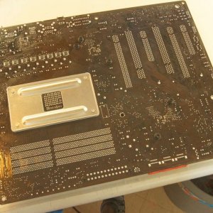 Mainboard hinten