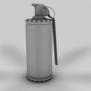 Flasch Bang Grenade Untextured Simple