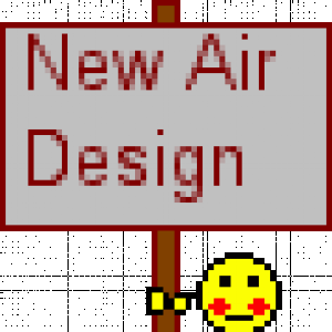 New Air Design Schild