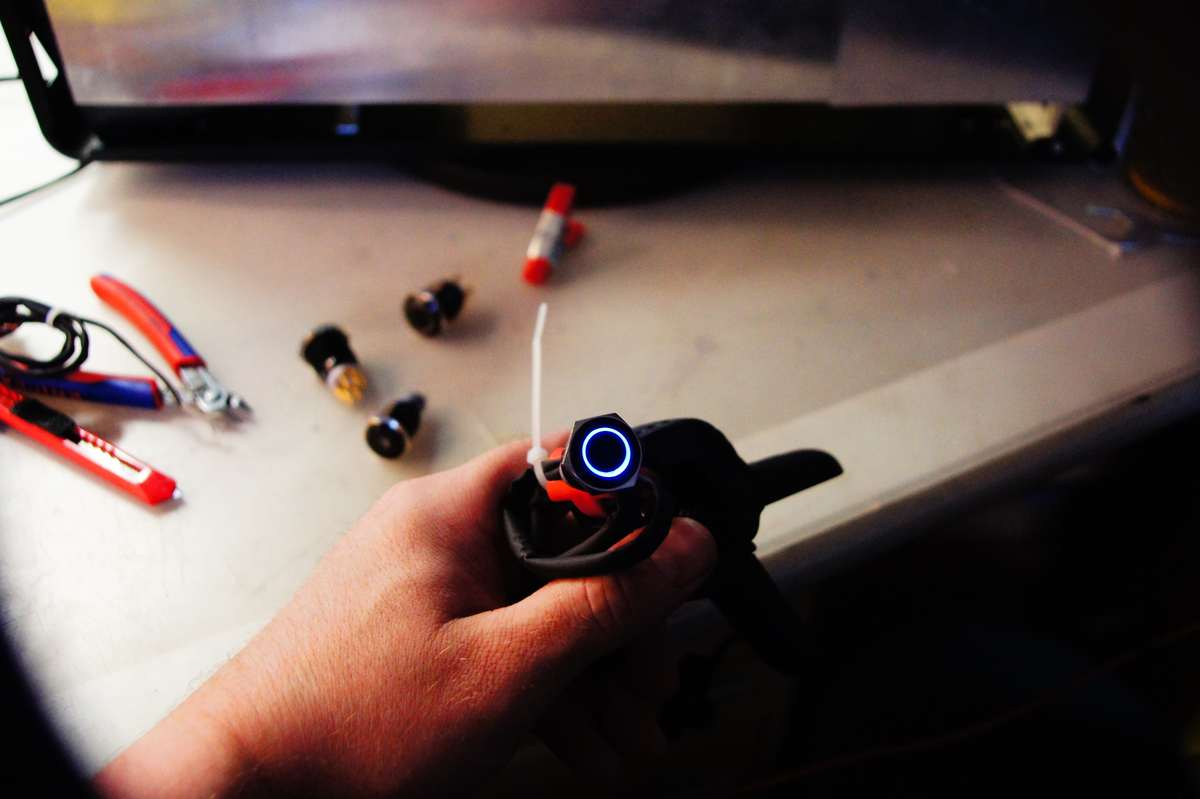 Blau Ring 16mm