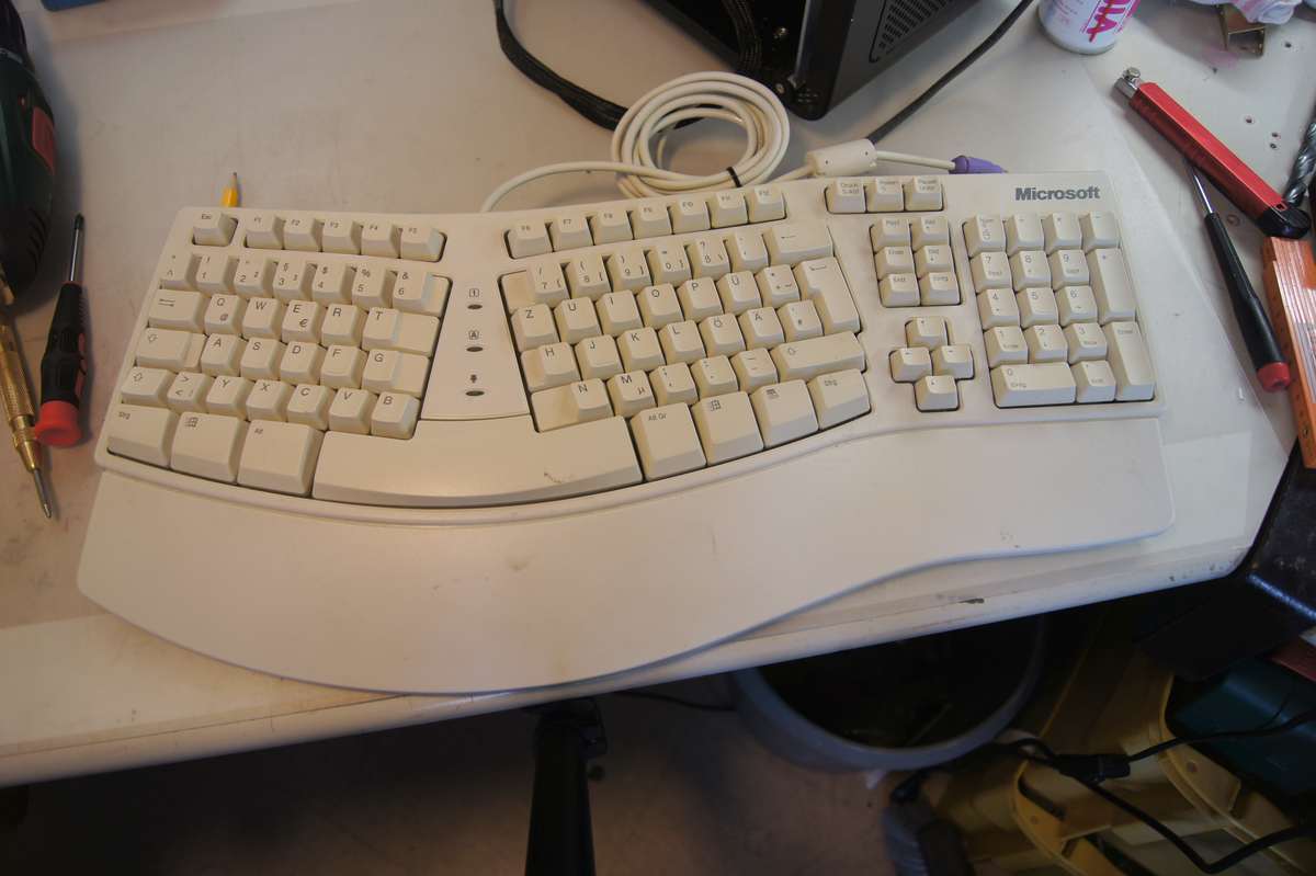 ergonomische Tastatur