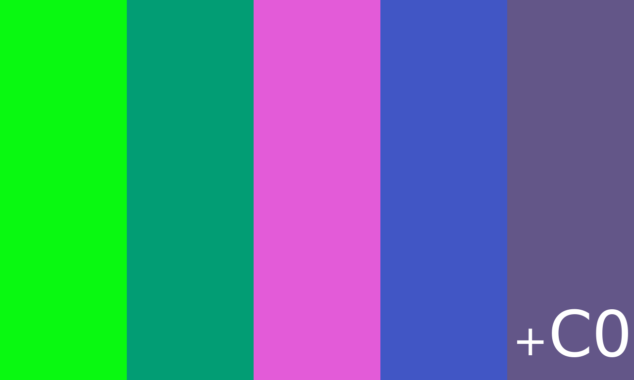 Flagge der freien Rede -  by John Marcotte

Die RGB-Kodierung der fünf Farben repräsentiert jeweils drei Bytes des HD-DVD-Schlüssels, das sechzehnte Byte sind die Zeichen „C0“ (Hexadezimal) in der unteren rechten Ecke.