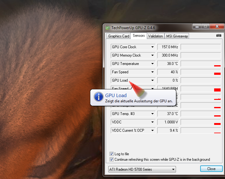 Furmark   GPU Z für zweite Karte