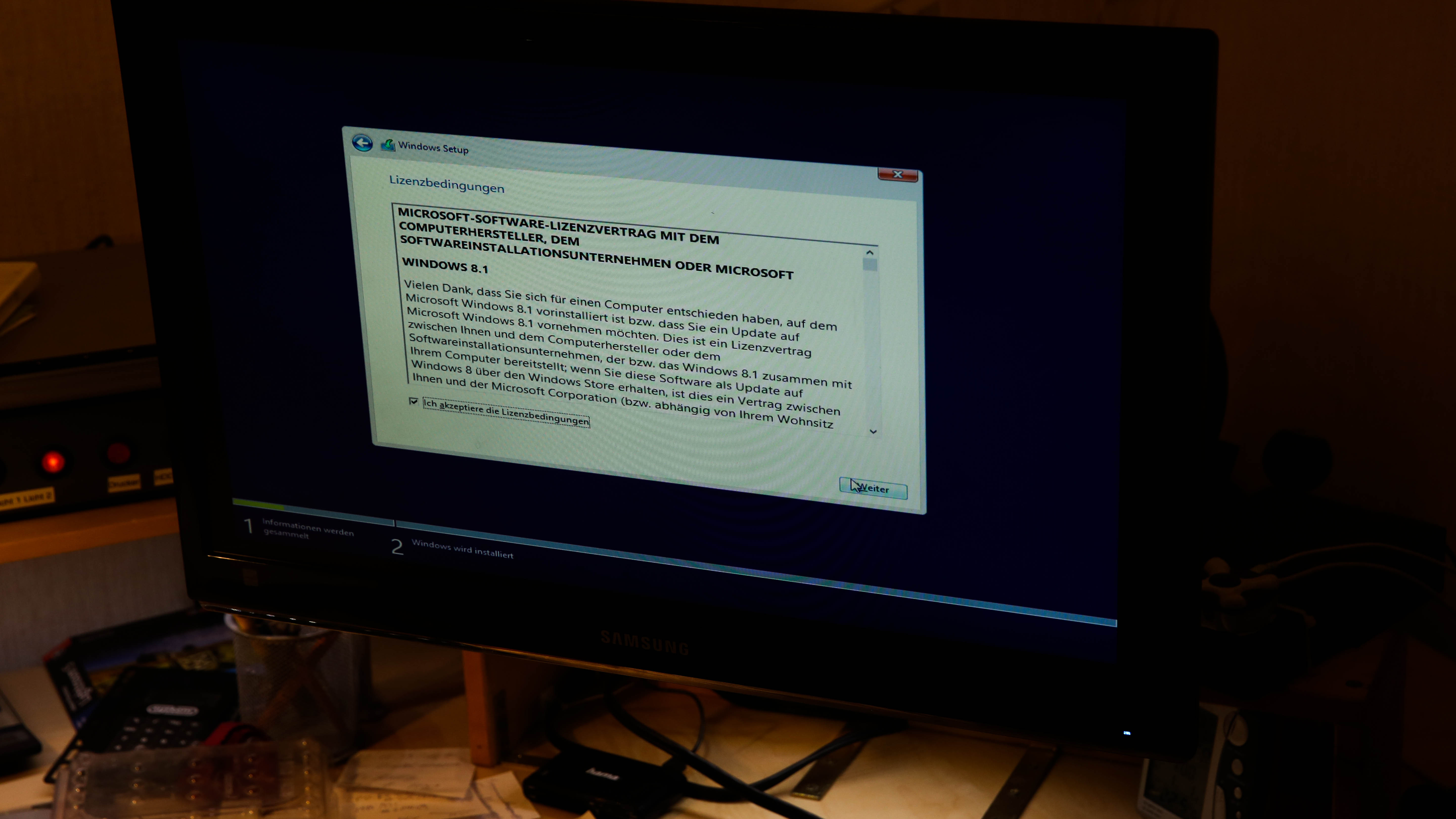 Installation Windows 8 5