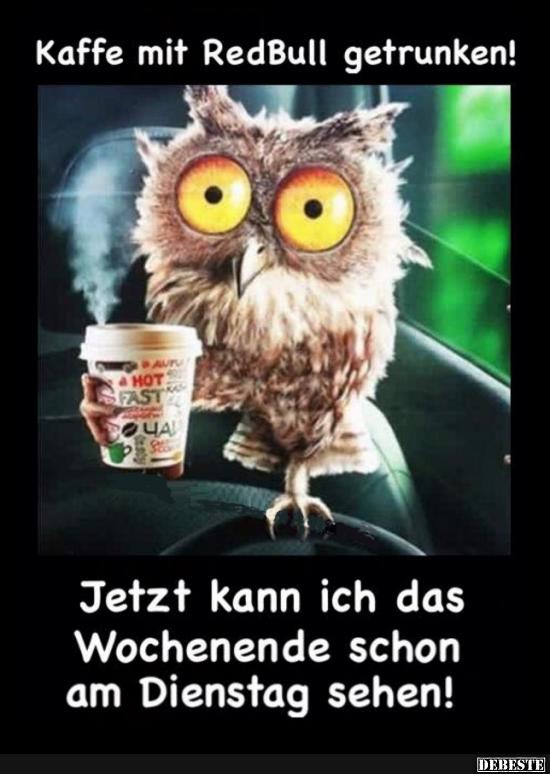 Kaffee mit Redbull gekocht